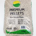 Dřevěné smrkové pelety EN plus A1 PREMIUM PELLETS / 1050Kg / 70Ks x 15 kg