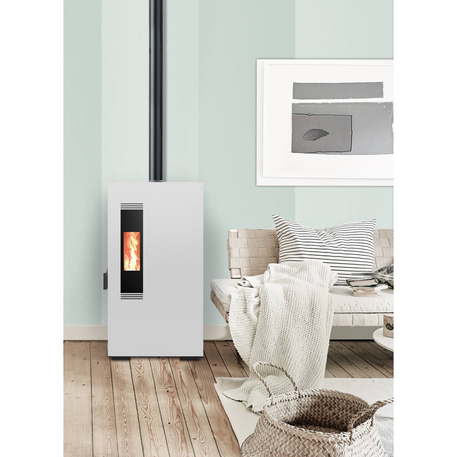 Mini peletová kamna 5kW - Obrázek 8