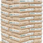 DŘEVNÍ PELETY TOP A1 – paleta 1050 kg
