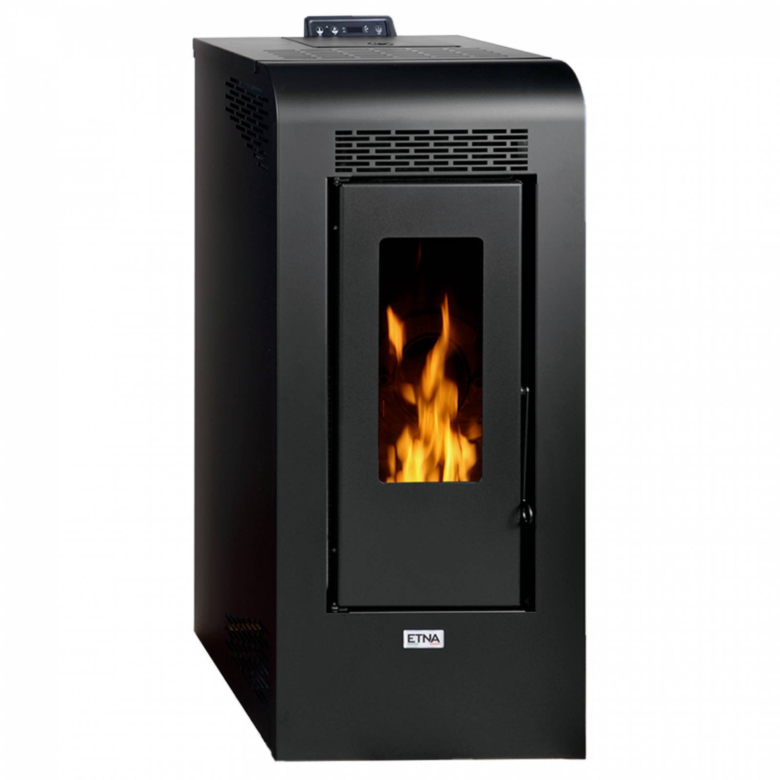 Peletová kamna Vulcano 12kW s uzavřeným potrubím - Obrázek 2